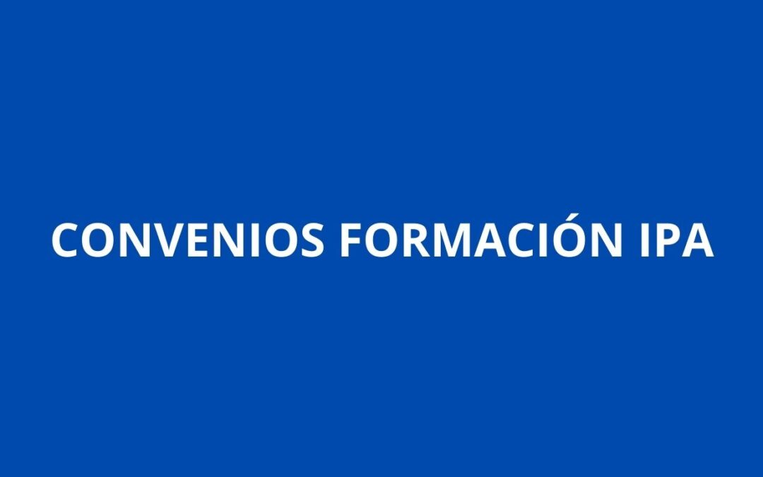 CONVENIOS FORMACIÓN portada