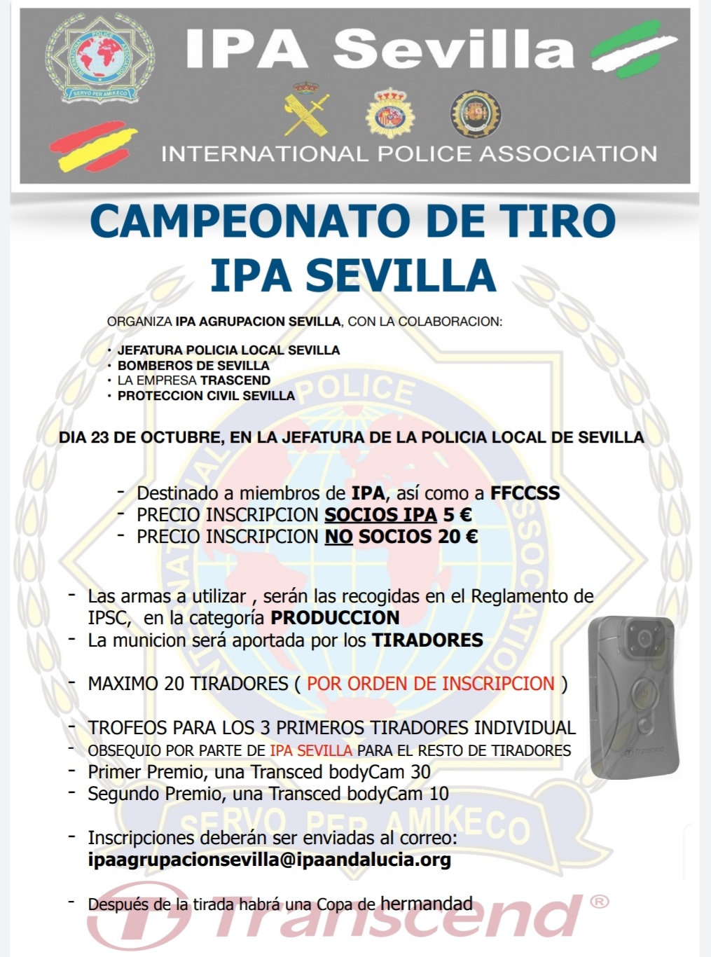 Campeonatro de Tiro IPA Sevilla
