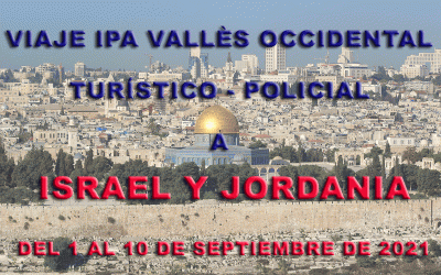 VIAJE IPA A ISRAEL Y JORDANIA – 1 al 10 Septiembre 2021