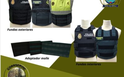 CONVENIO CON EMPRESA MATERIAL DE SEGURIDAD PARA POLICÍAS CORRSERVIC CAZA S.L.