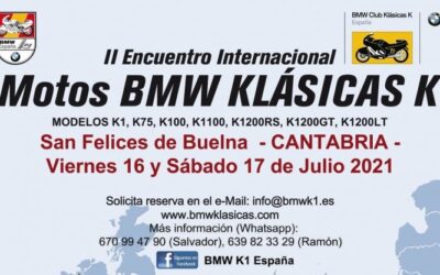 II Encuentro Internacional Motos BMW Klásicas K