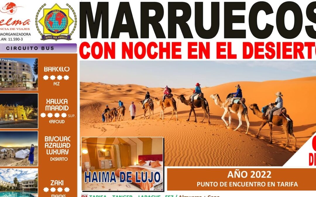 Viaje a Marruecos IPA Málaga
